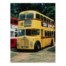 Bournemouth's 154 Leyland on an outing to Southamp Post Card