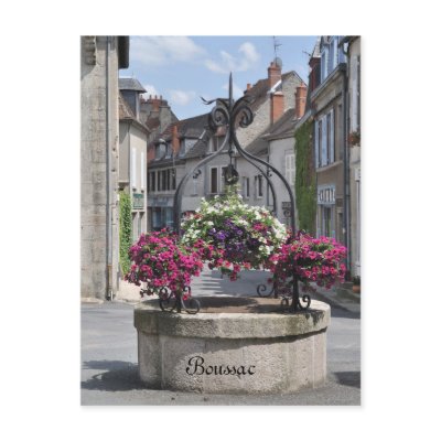 Boussac, Creuse, France postcard by ruralfrance