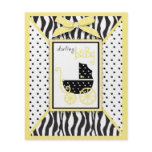 Boutique Chic Baby Advice Card flyers