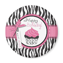 Boutique Chic Cupcakes Magnet B