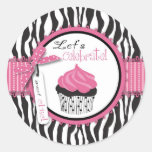 Boutique Chic Cupcakes Sticker