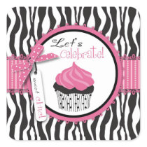 Boutique Chic Cupcakes Sticker 2