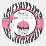 Boutique Chic Cupcakes Sticker 2