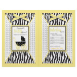 Boutique Chic Popcorn Wrapper Baby Personalized Flyer