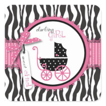 Boutique Chic Square Sticker