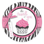 Boutique Chic TY Cupcake Sticker