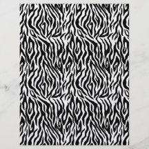 Boutique Chic Violet Dual-Sided Scrapbook Paper Flyer