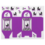 Boutique Chic Violet Favour Box