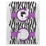 Boutique Chic Violet Puff Box