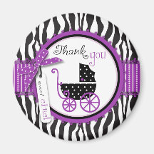 Boutique Chic Violet TY Magnet