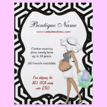 Boutique online flyers