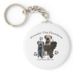Bouvier Des Flandres Can't Have Just One Key Chains