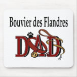 Bouvier des Flandres Dad Gifts Mouse Mats