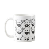 Bouvier in the Sheep Mugs