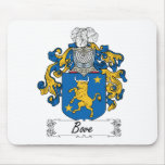 Bove Family Crest Mouse Pads