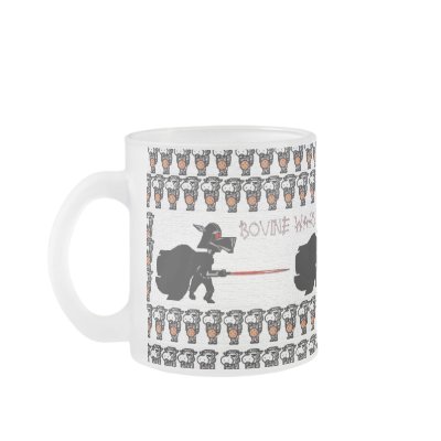 Bovine Wars Mug by th3limit