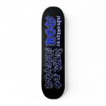 BOW Blue Graffiti Deck skateboards