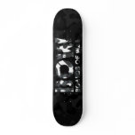 BOW Boards Of War Black and White Camo Logo Deck skateboards