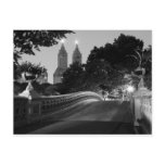 Bow Bridge at Dusk, Central Park postcards