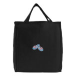 Bow Flip Flops embroidered bags