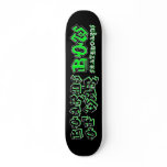 BOW Green Graffiti Deck Skate Decks