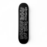 BOW Grey Graffiti Deck skateboards