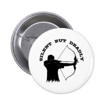Bow Hunting Archery Silent But Deadly Buttons