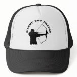 Bow Hunting Archery Silent But Deadly hats