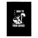 BOW TO YOUR SENSEI cards