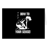 BOW TO YOUR SENSEI T-shirt cards