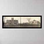 Bowdoin College, Maine Photo 1910 Poster