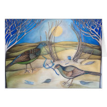 Bower Birds Card