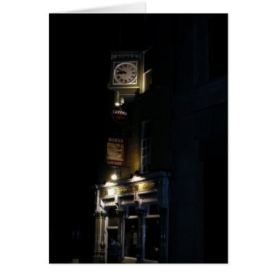 Bowes Pub Card by BaetzStudios