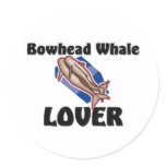 Bowhead Whale Lover stickers
