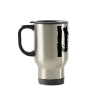 Bowhunter in Treestand Shooting Deer Mug