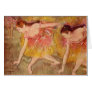 Bowing Dancers Greeting Card