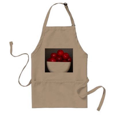 Bowl of Plums Apron by JL_Hawkins