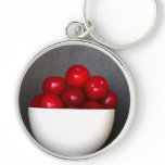 Bowl of Plums Keychain