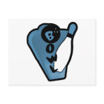 Bowl Pin Retro Bowling Ad Logo Blue