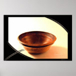 BOWL WITH TEXTURED RIM posters