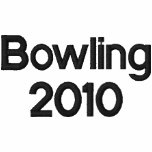 Bowling 2010 embroidered shirts