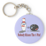 Bowling 5 Pin Keychains