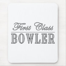 Bowling and Bowlers : First Class Bowler Mouse Pad