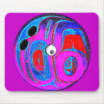 BOWLING BALL GONE CRAZY MOUSE PAD