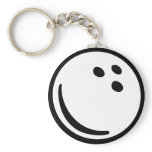 Bowling ball key chain