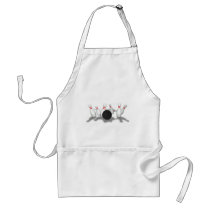 Bowling Ball & Pins: 3D Model: Apron