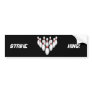 Bowling Ball & Pins: 3D Model: Bumper Sticker