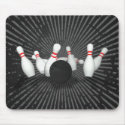 Bowling Ball & Pins: 3D Model: Mousepad
