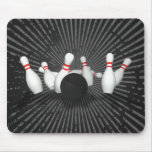 Bowling Ball & Pins: 3D Model: Mousepad