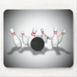 Bowling Ball & Pins: 3D Model: Mousepad